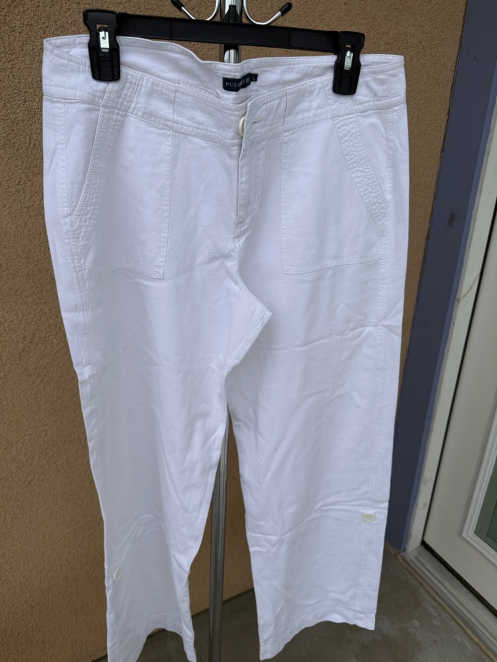White Boyfriend Jeans - Classic Women's Relaxed Fit